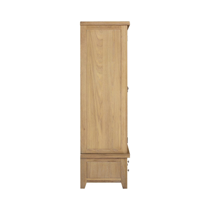 Windsor 3 Door 2 Drawer Wardrobe – Natural Oak