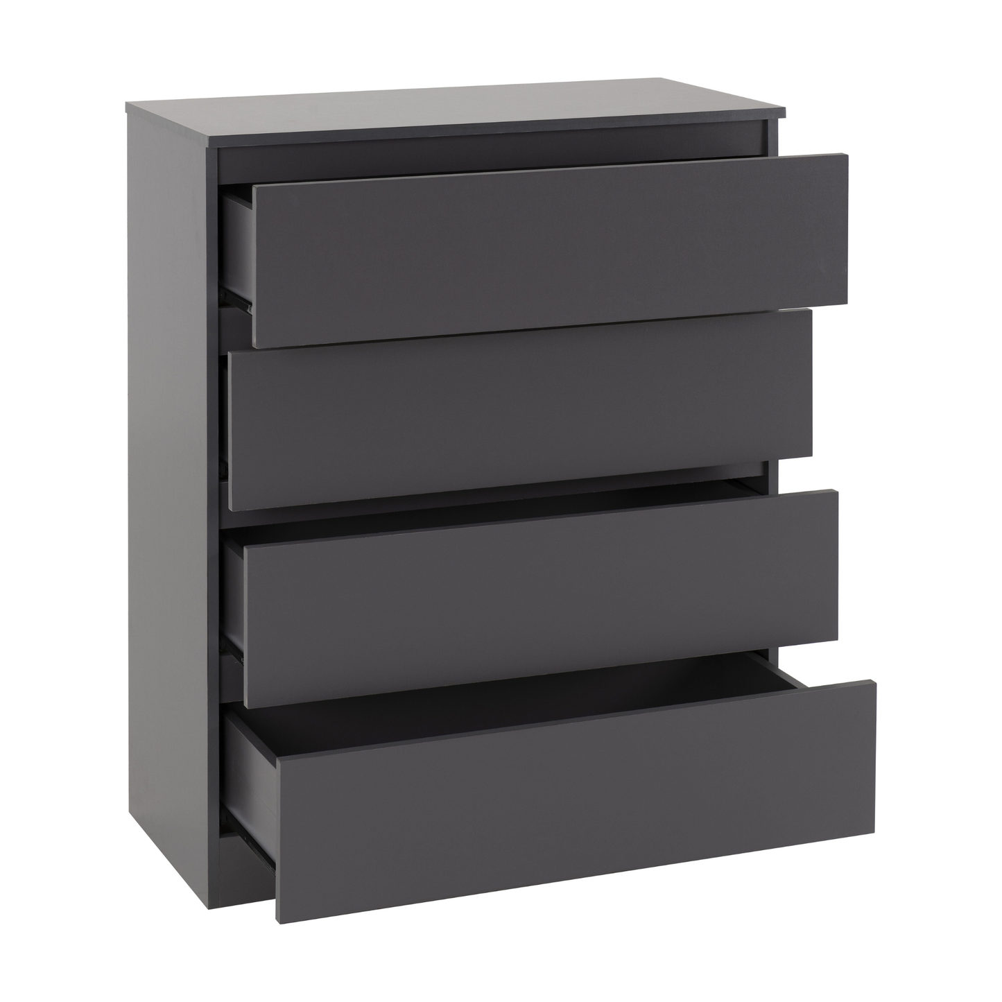 Malvern 3 Door Wardrobe Bedroom Set Grey