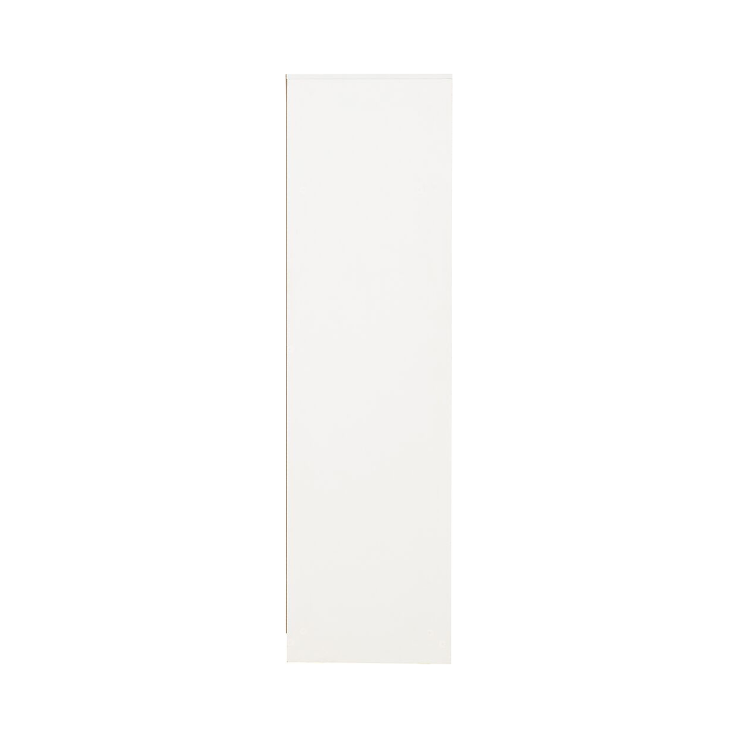Malvern White 2 Door Wardrobe with Rail & Shelf