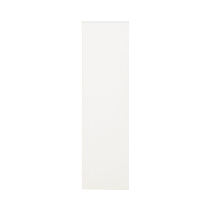 Malvern White 2 Door Wardrobe with Rail & Shelf