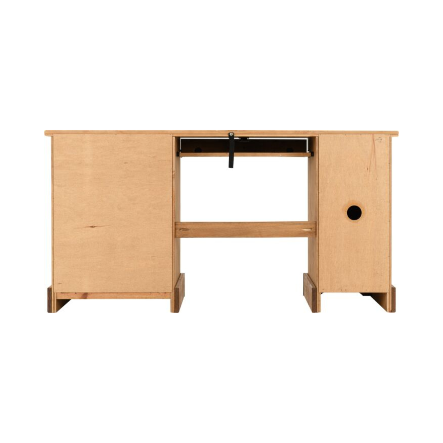 Corona Computer Desk - Distressed Waxed Pine