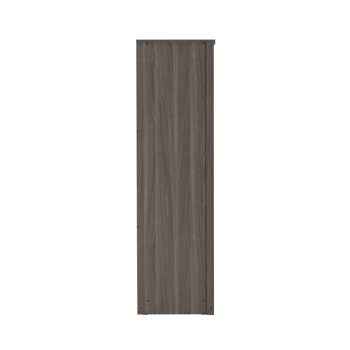 Lisbon 4 Door Wardrobe – Black Wood Grain with Mirrors
