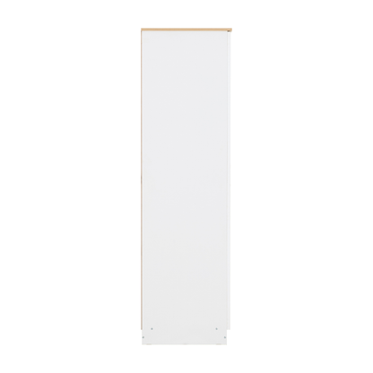 Portland 3 Door Wardrobe - White/Oak Effect