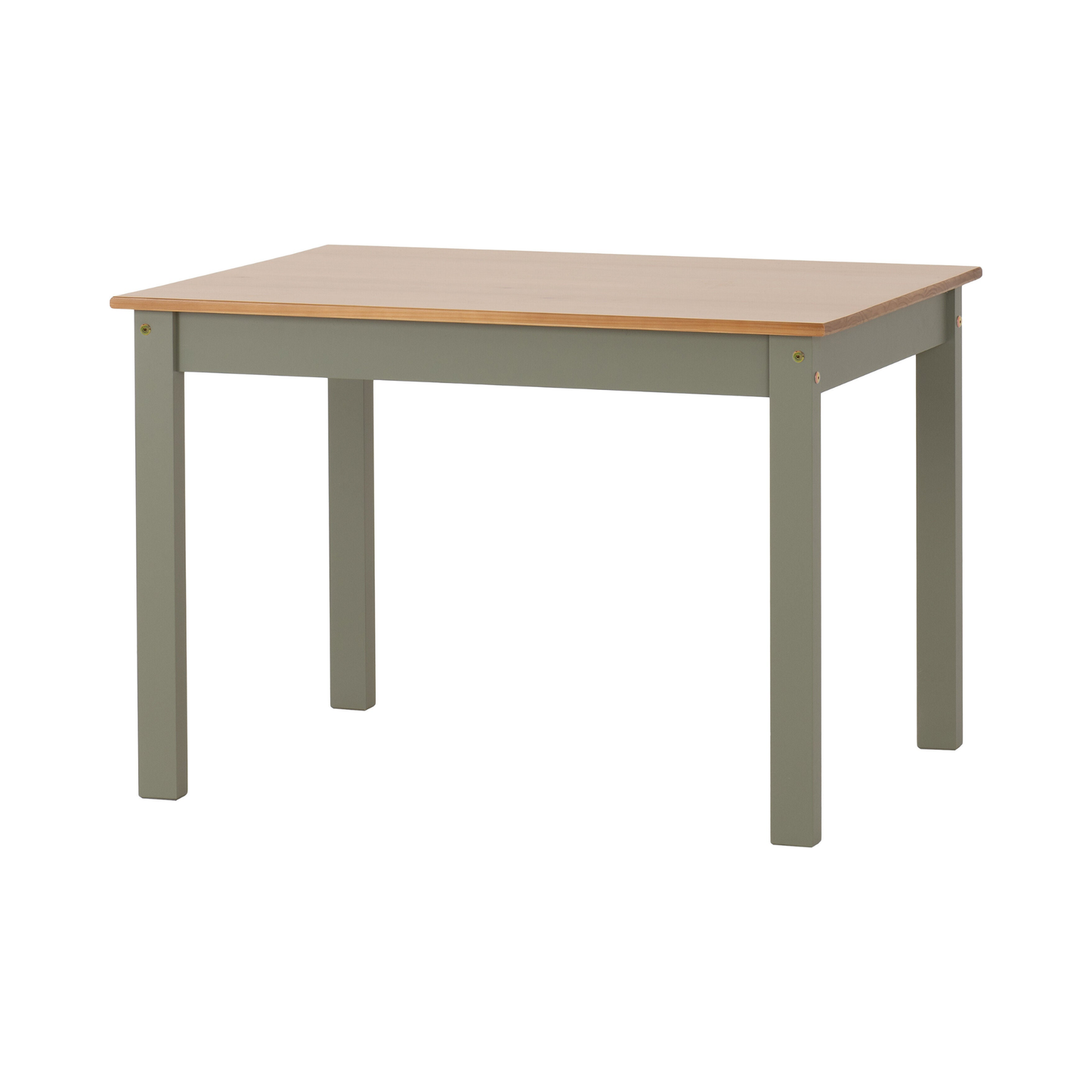 Ludlow 1+4 Dining Set - Green/Oak Effect