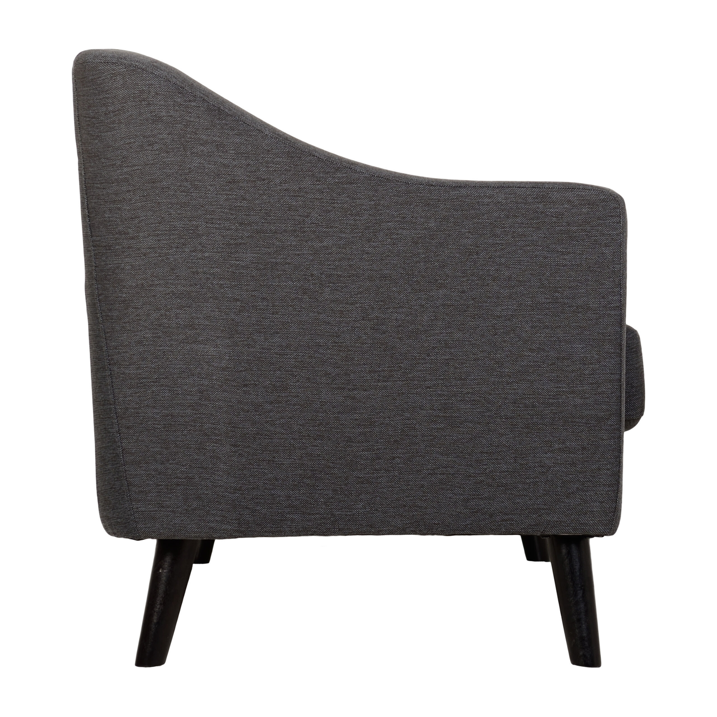 Ashley 1 Seater Sofa - Dark Grey