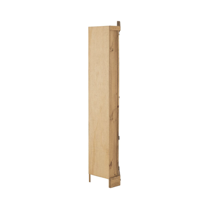 Corona Distressed Waxed Pine Corner Storage Unit