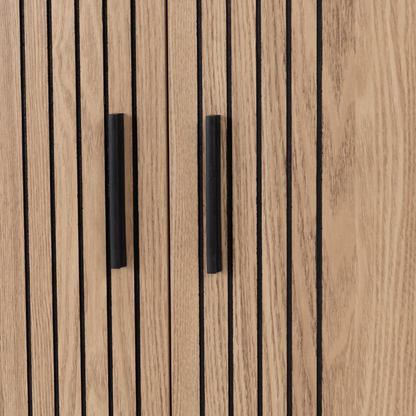Tessa 2 Door Wardrobe - Natural Oak Effect