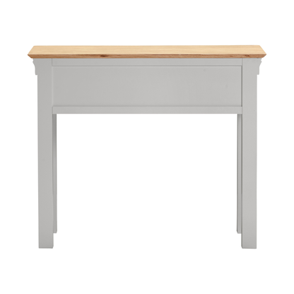 Bordeaux Console Table - Pebble Grey & Oak