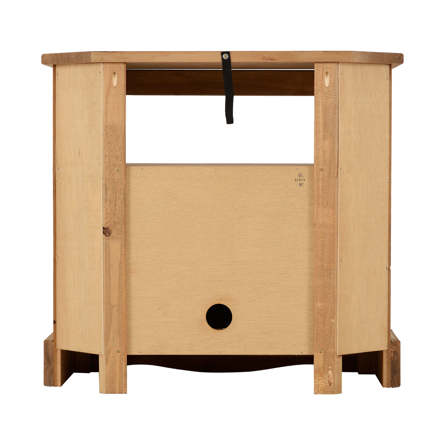 Corona Corner TV Cabinet - Distressed Waxed Pine