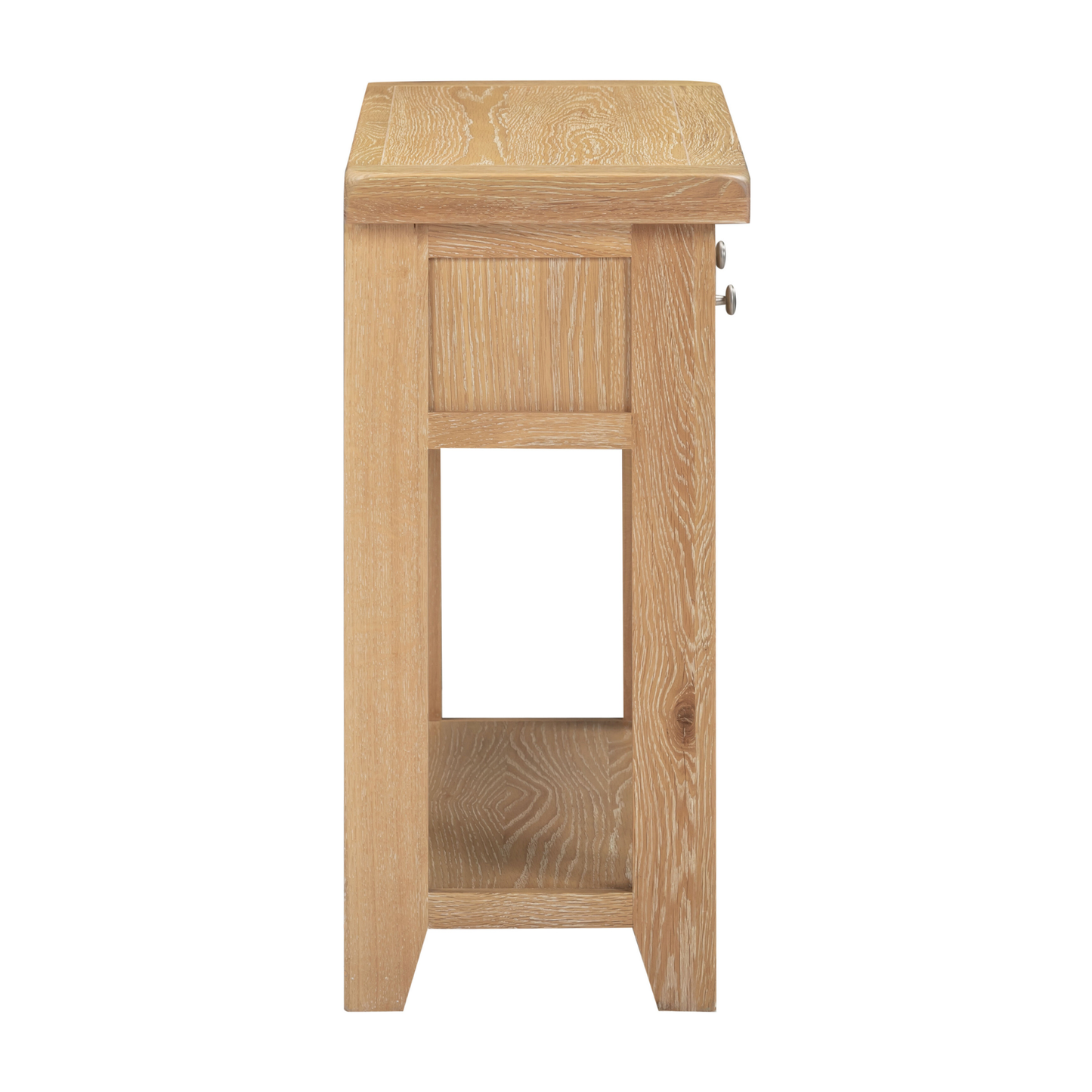 Windsor 2 Drawer Console Table - Natural Oak