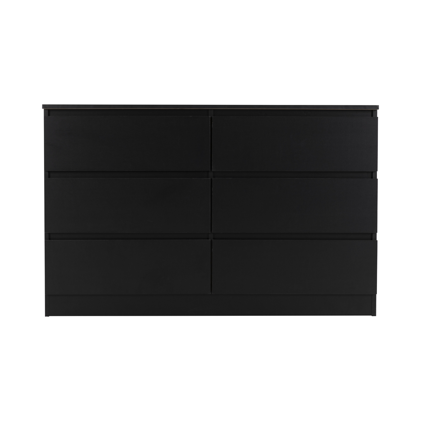 Malvern 6 Drawer Chest - Black