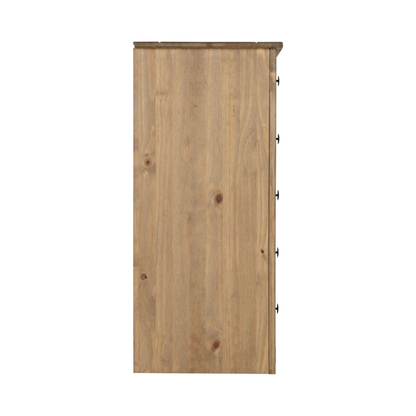 Panama 5 Drawer Chest – Natural Wax Finish