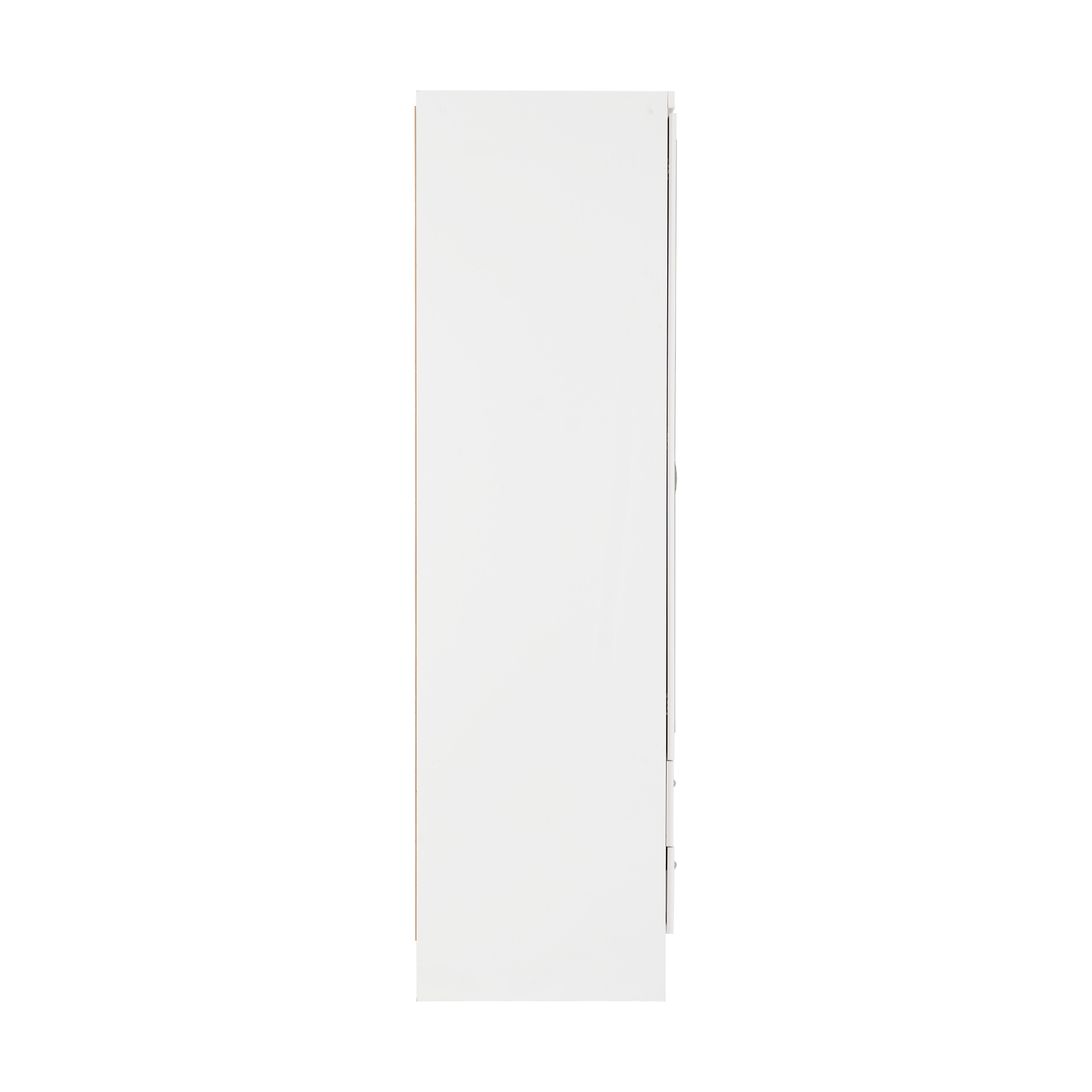 Nevada 3 Door 2 Drawer Wardrobe - White Gloss