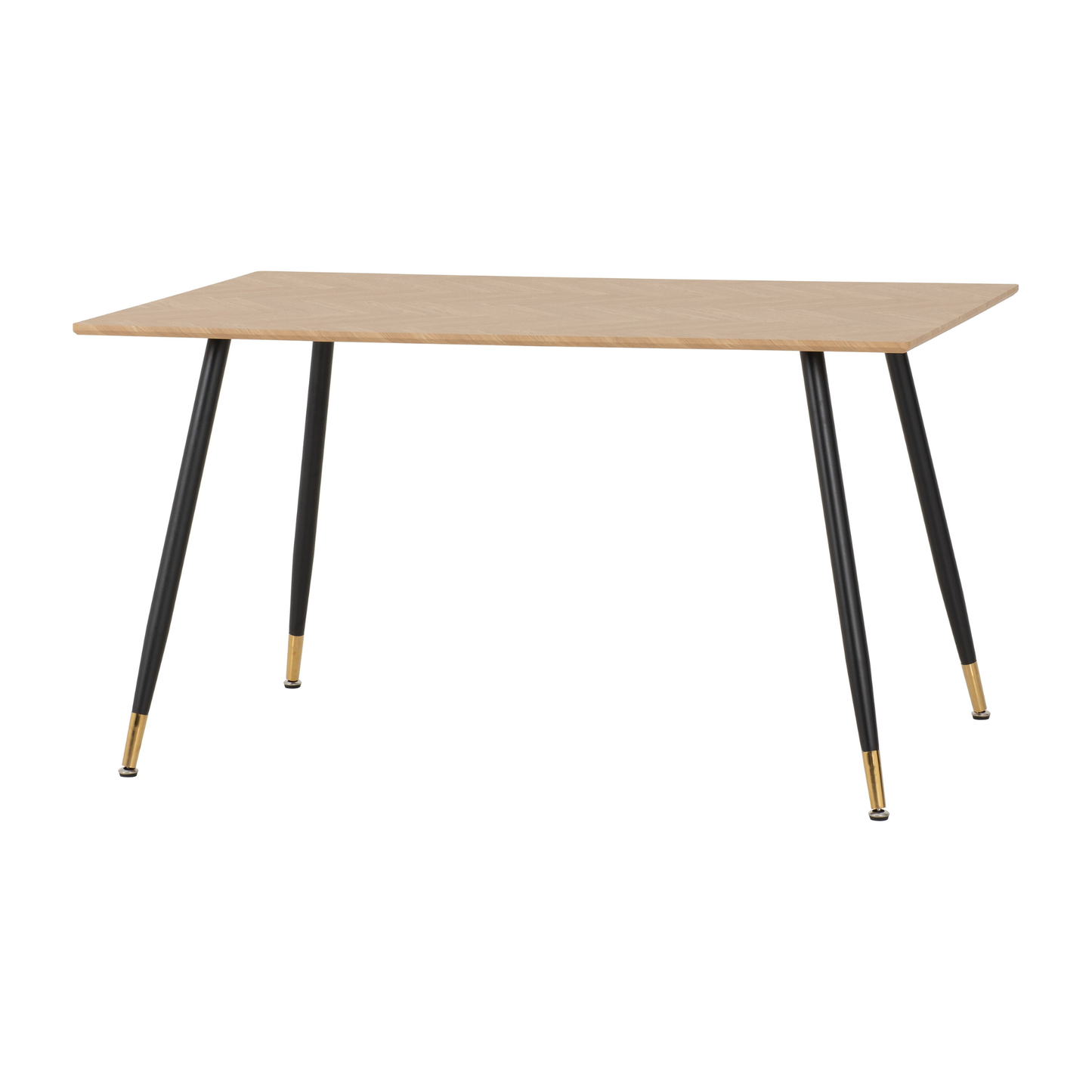 Hamilton & Lukas Medium Dining Set (4 Chairs) - Oak/Grey Velvet