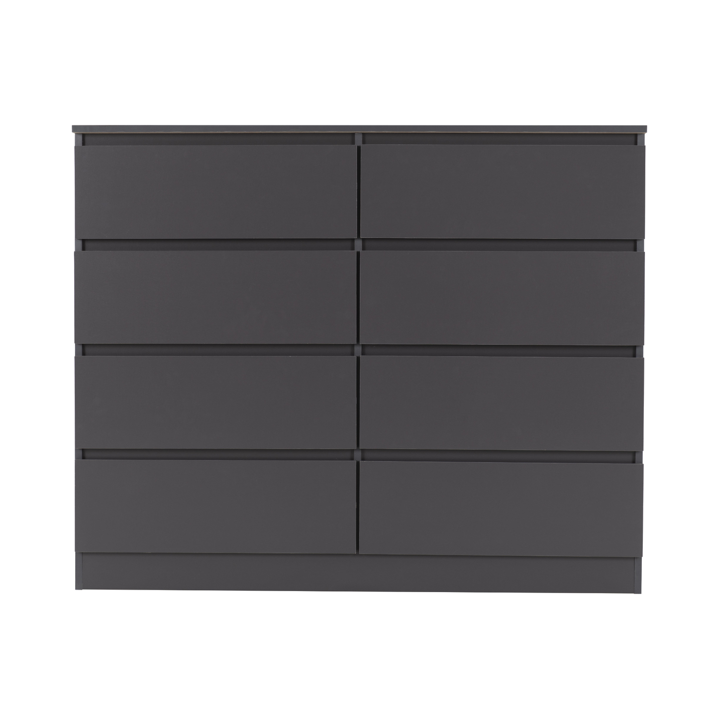 Malvern 8 Drawer Chest - Grey
