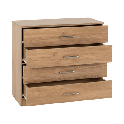 Dakota 2 Door Wardrobe Set – Oak Effect Bedroom Storage