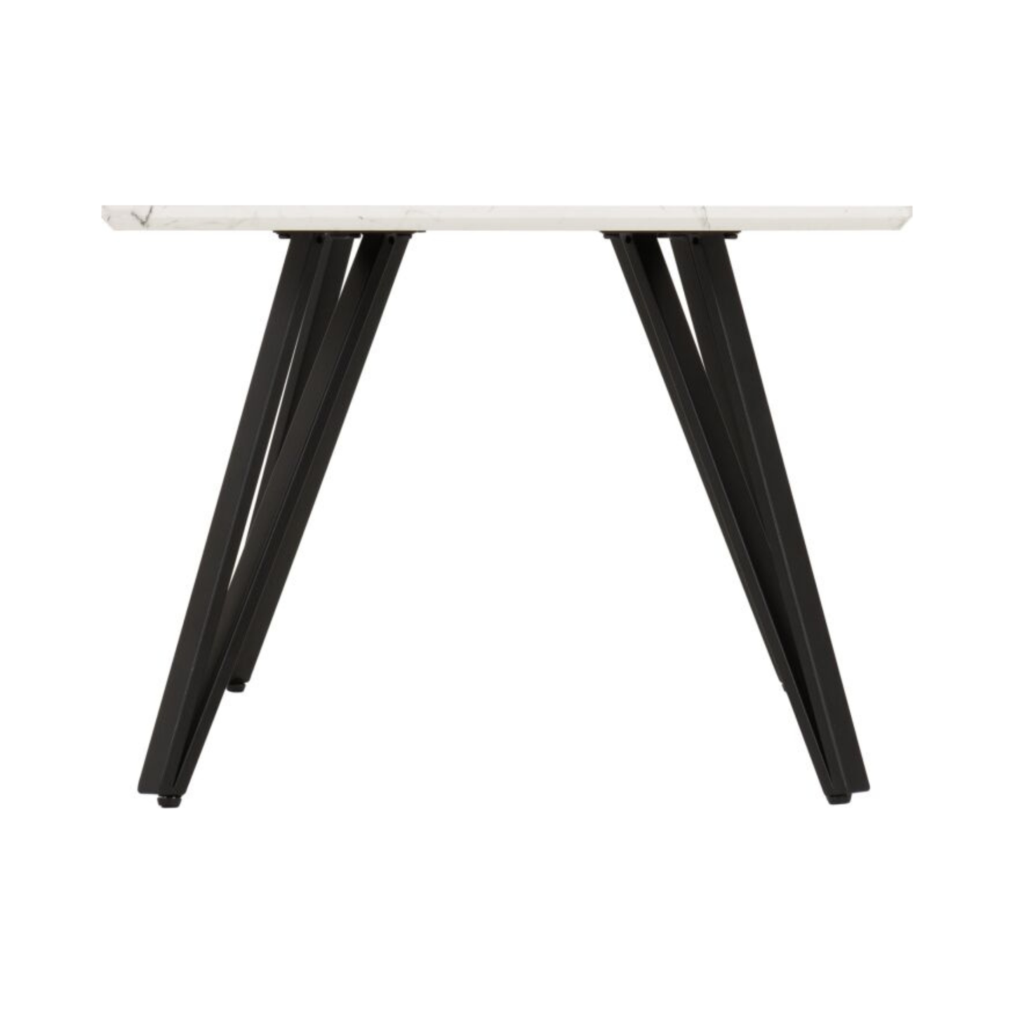 Marlow Coffee Table - White Marble Effect, Modern Design