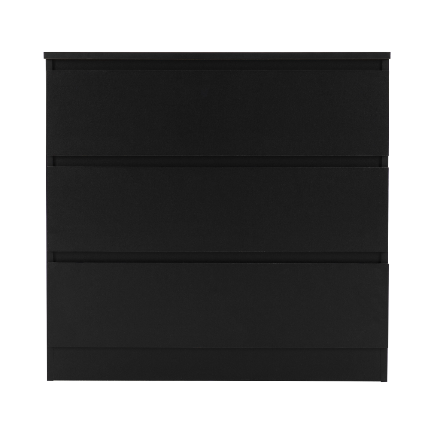 Malvern 3 Drawer Chest – Black, Stylish Bedroom Storage