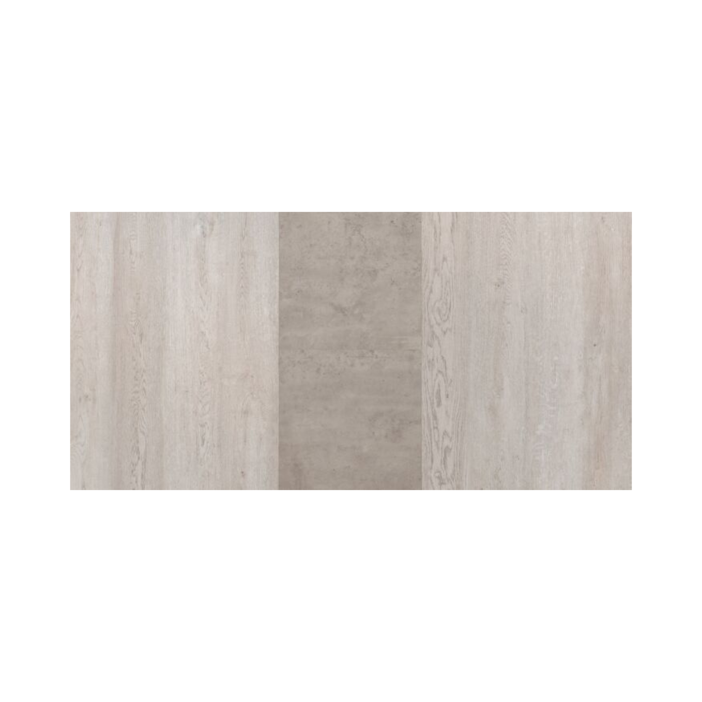 Avery Extending Dining Table – Concrete & Grey Oak Effect
