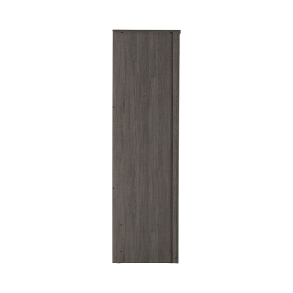 Lisbon 2 Door Wardrobe – Black Wood Grain