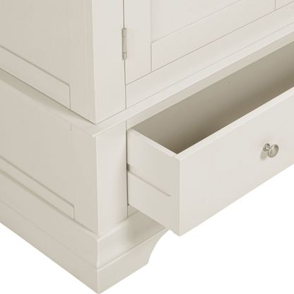 Bordeaux 2 Door Ivory Wardrobe – Elegant Storage Solution
