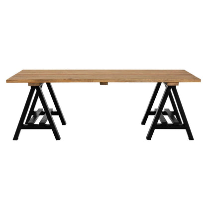 Hampstead Pine Wood And Iron Coffee Table