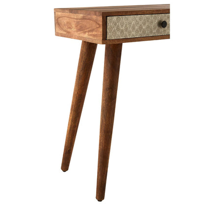 Boho 2 Drawer Acacia Wood Console Table