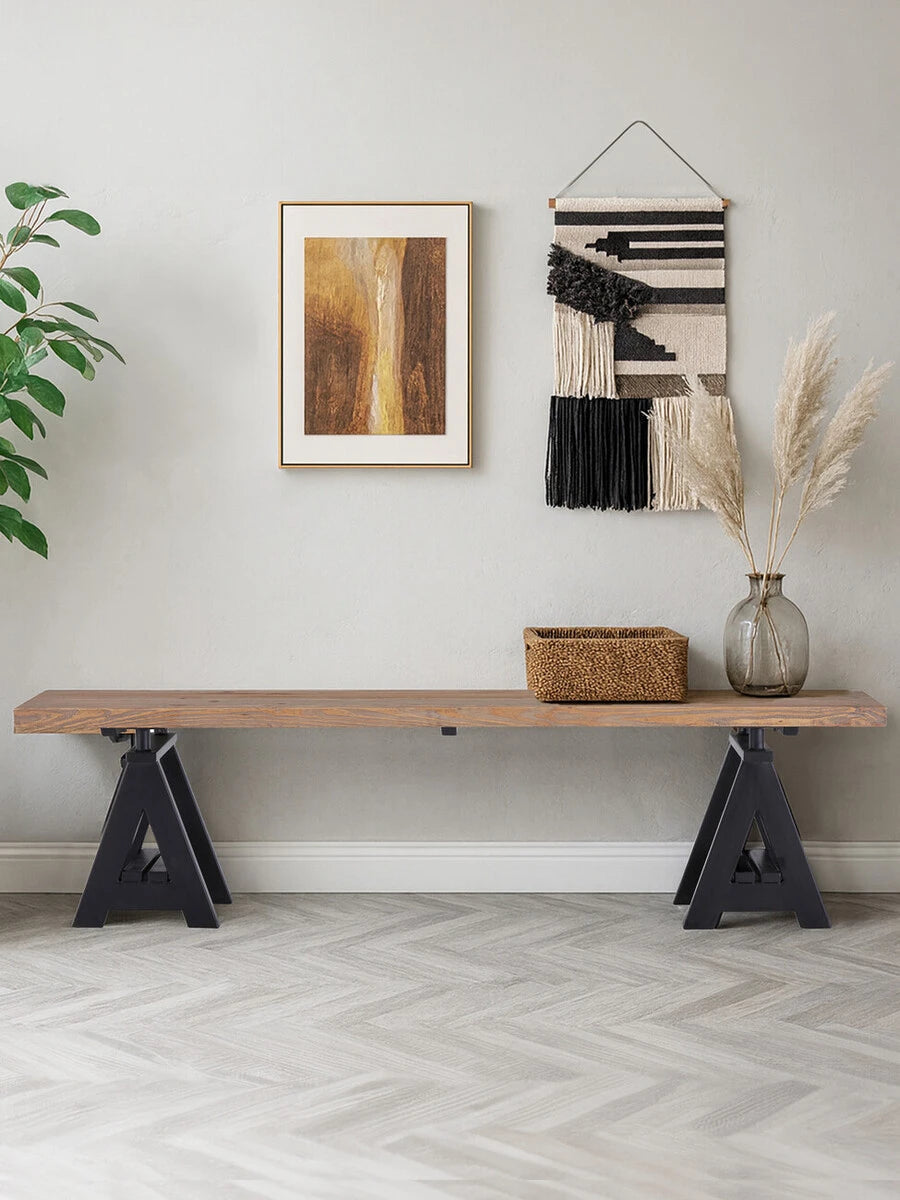 Hampstead Pine Wood Bench