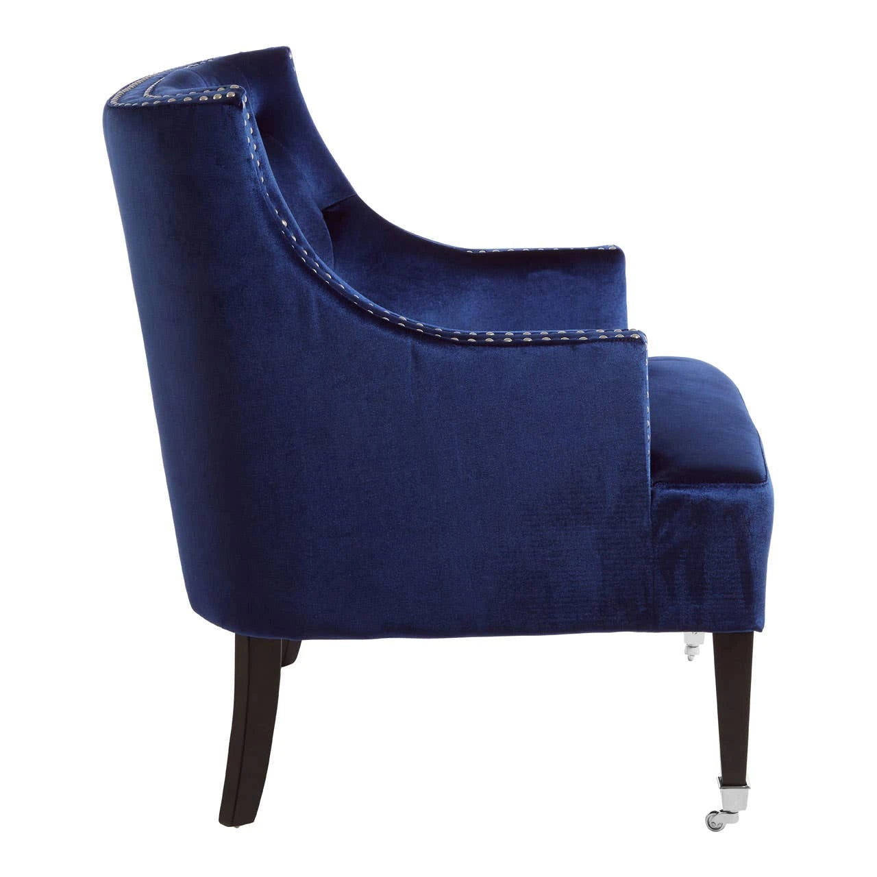 Darlington Navy Blue Velvet Armchair