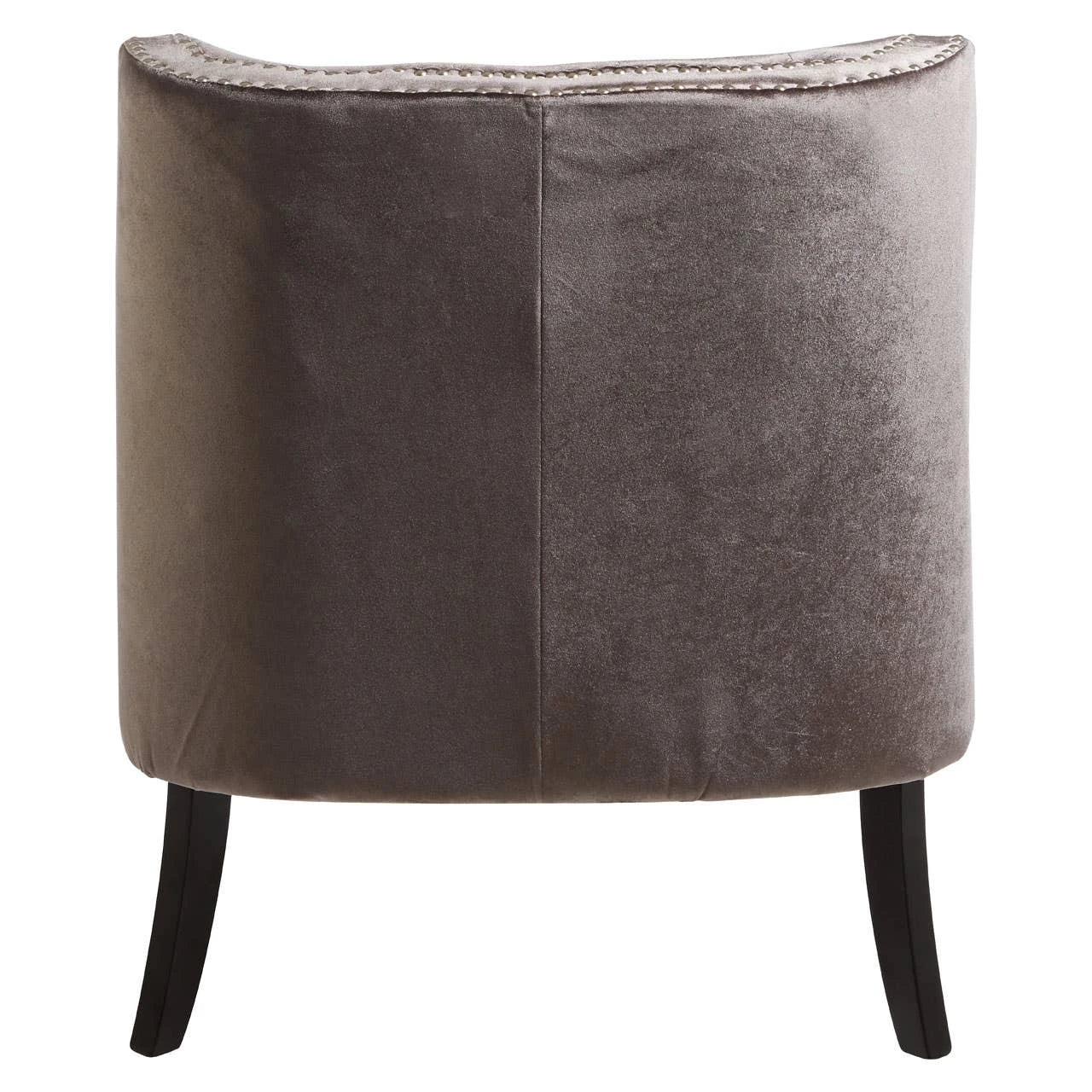 Darlington Grey Velvet Armchair