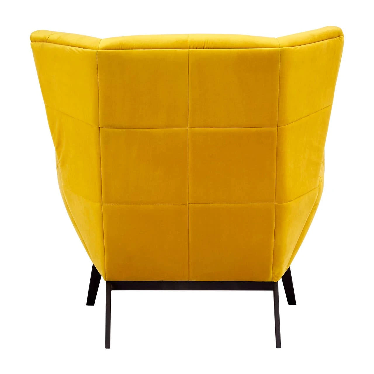 Maiko Yellow Fabric Armchair