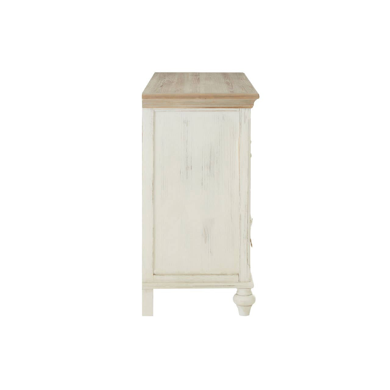 Hendra Storage Cabinet With 6 Willow Baskets