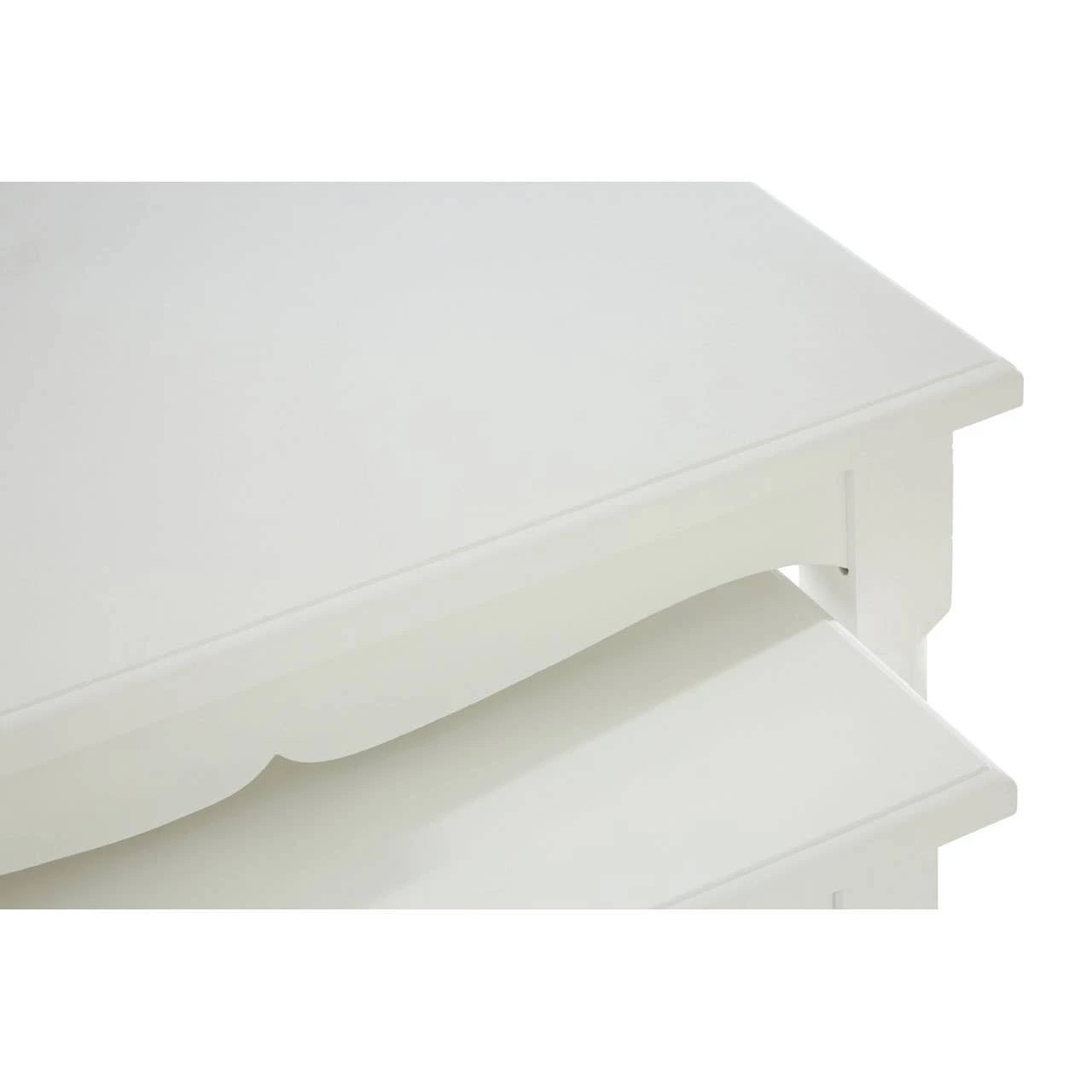 Hendra White Set Of Three Nesting Tables