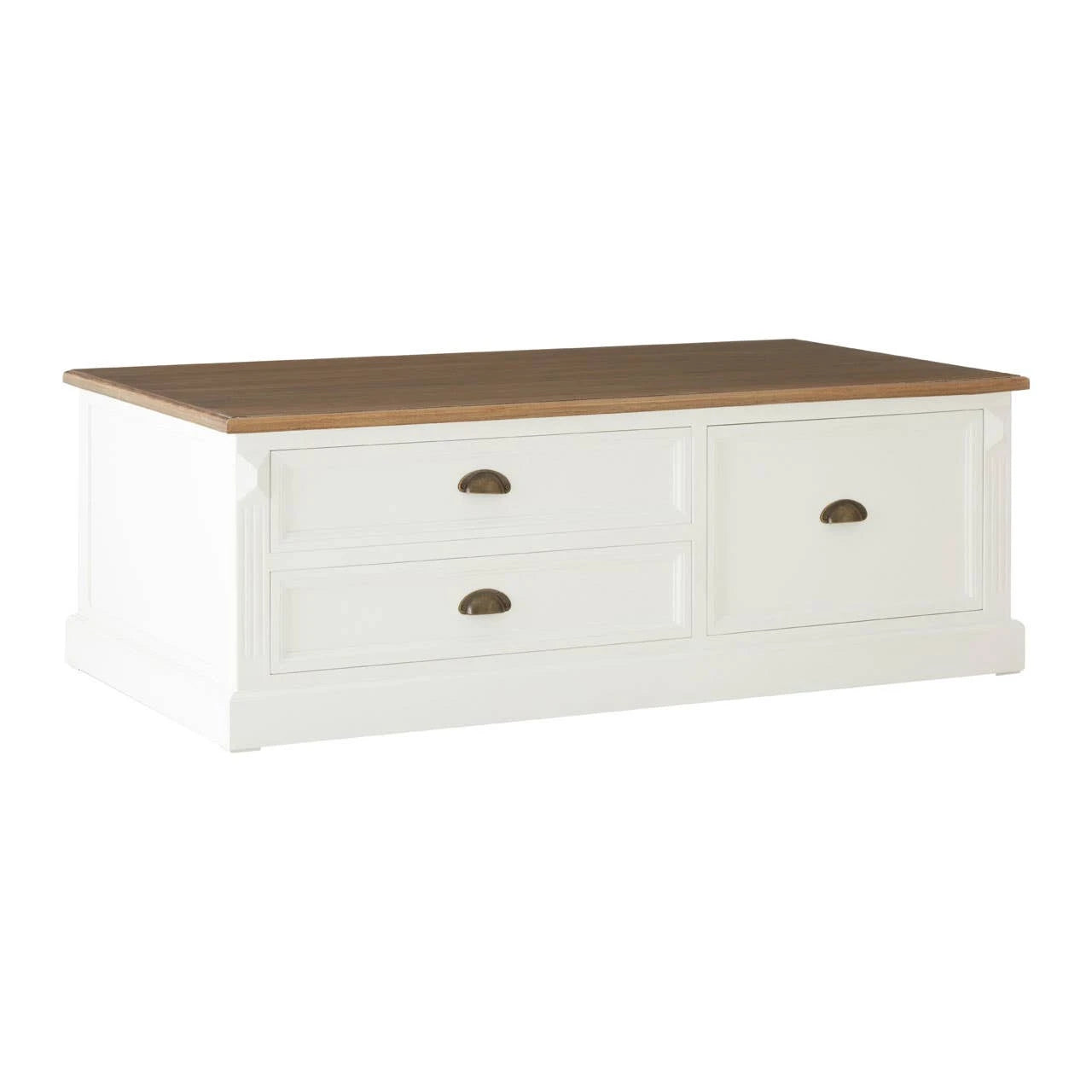 Hardwick Square Coffee Table with Drawers