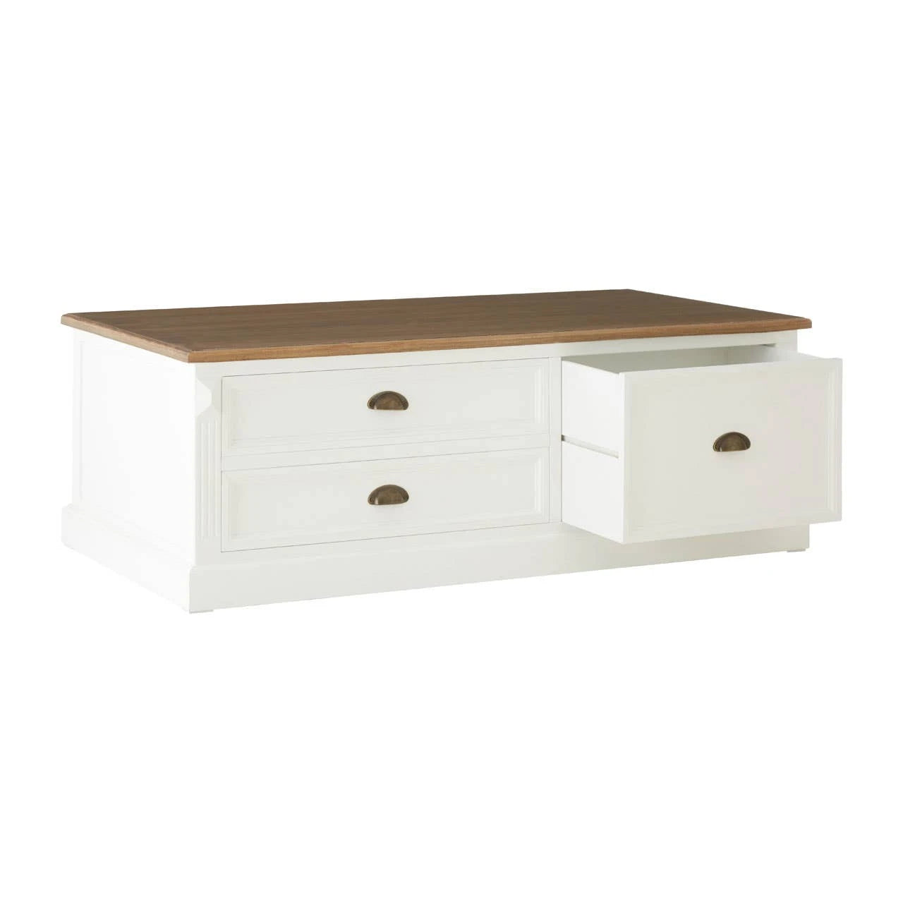 Hardwick Square Coffee Table with Drawers