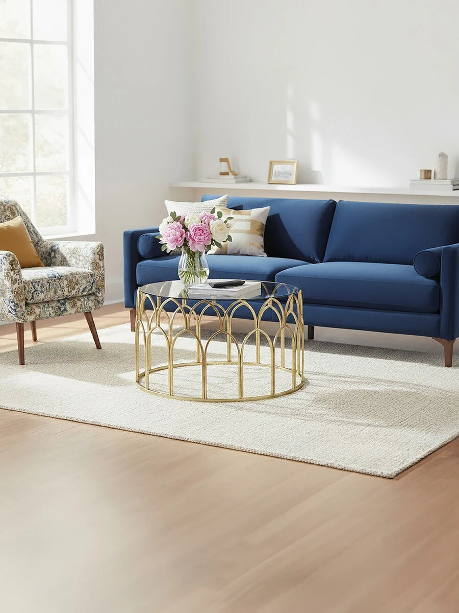 Merlin Gold Leaf Coffee Table