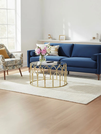 Merlin Gold Leaf Coffee Table