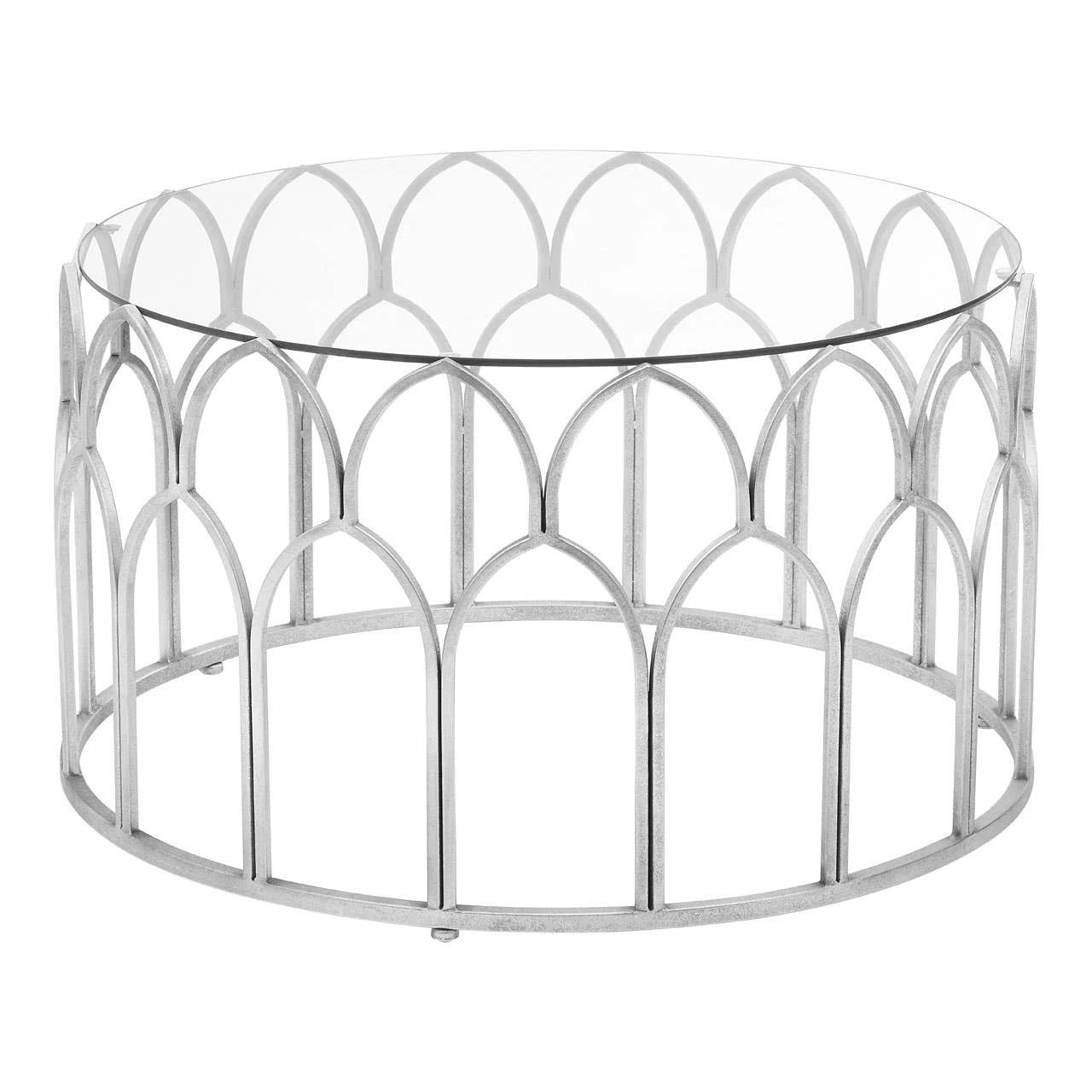 Merlin Silver Leaf Coffee Table