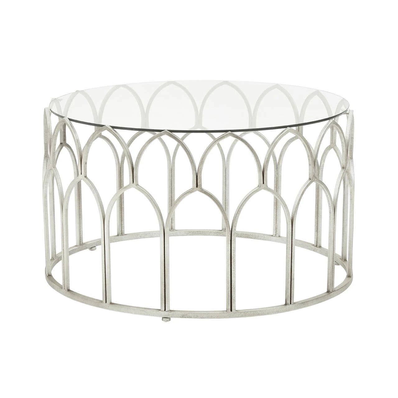 Merlin Silver Leaf Coffee Table