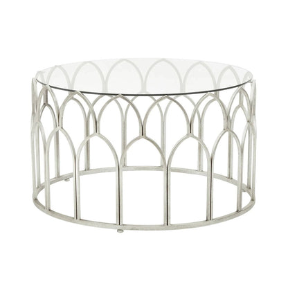 Merlin Silver Leaf Coffee Table