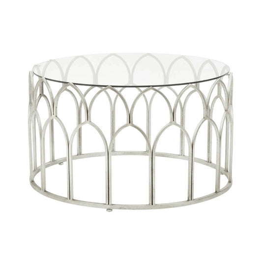 Merlin Silver Leaf Coffee Table