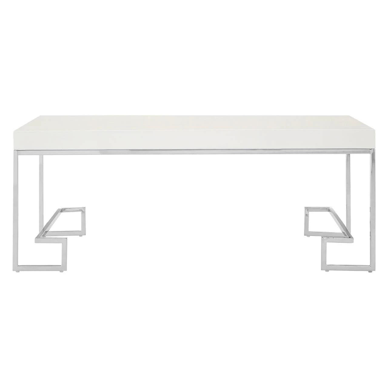 Allure Chrome Angled Legs Coffee Table