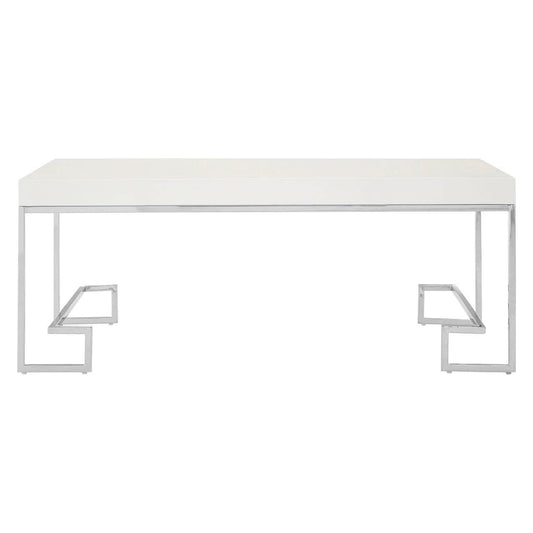 Allure Chrome Angled Legs Coffee Table
