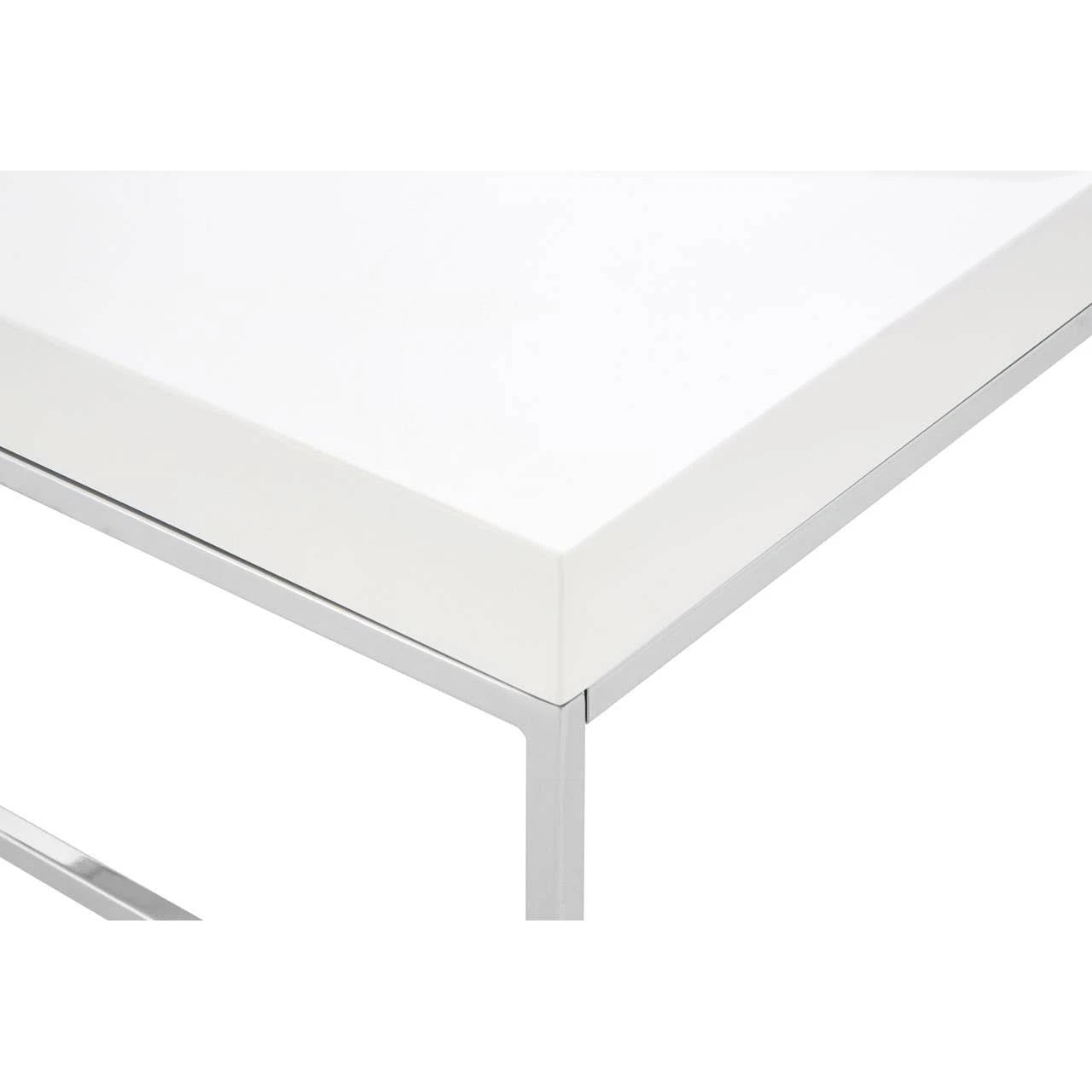 Allure Chrome Angled Legs Coffee Table