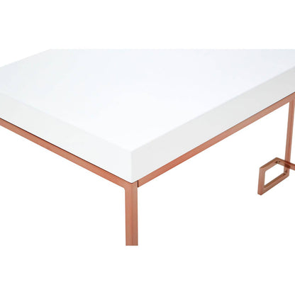 Allure Rose Gold Angled Legs Console Table