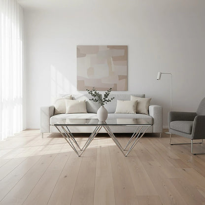 Allure Coffee Table With Triangular Base