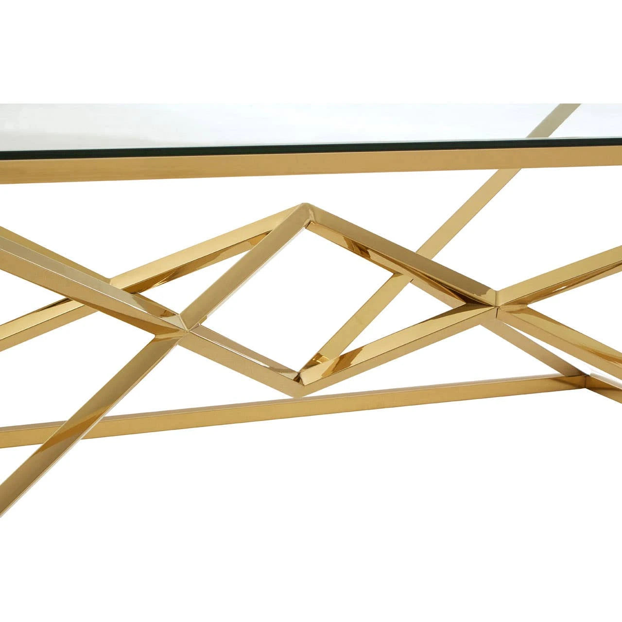 Allure Corseted Champagne Coffee Table