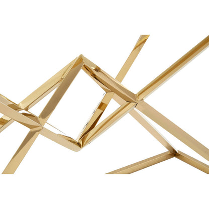 Allure Corseted Champagne Console Table