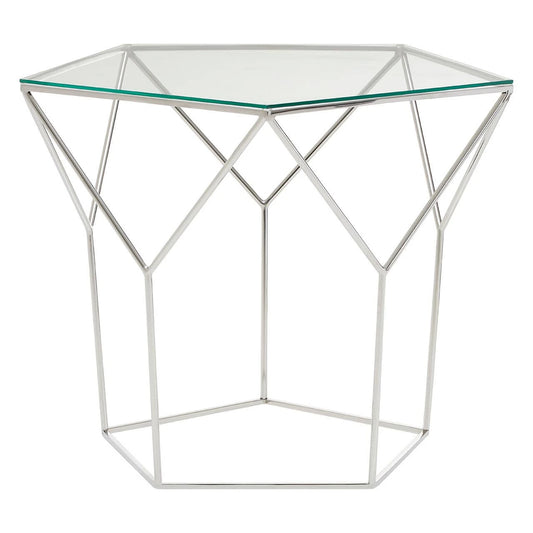 Shalimar Pentagonal Silver Coffee Table