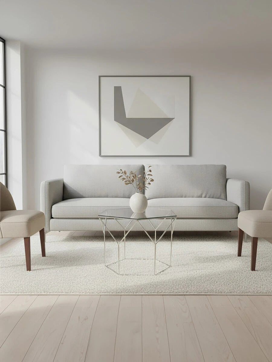 Shalimar Pentagonal Silver Coffee Table